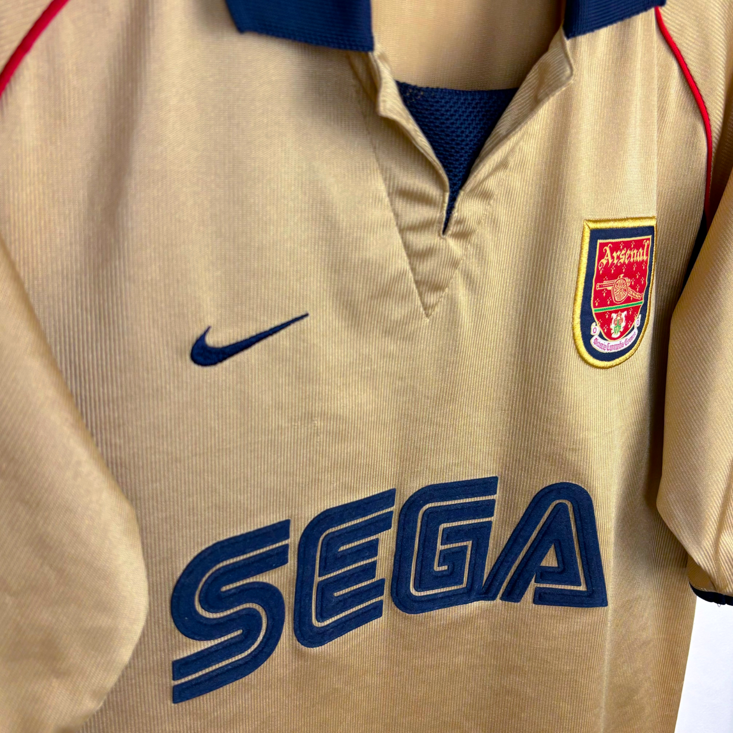 Arsenal 2001-2002 Away Football Shirt Nike Sega