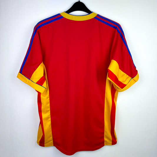 Romania 1998/1999/2000 Away Football Shirt Adidas