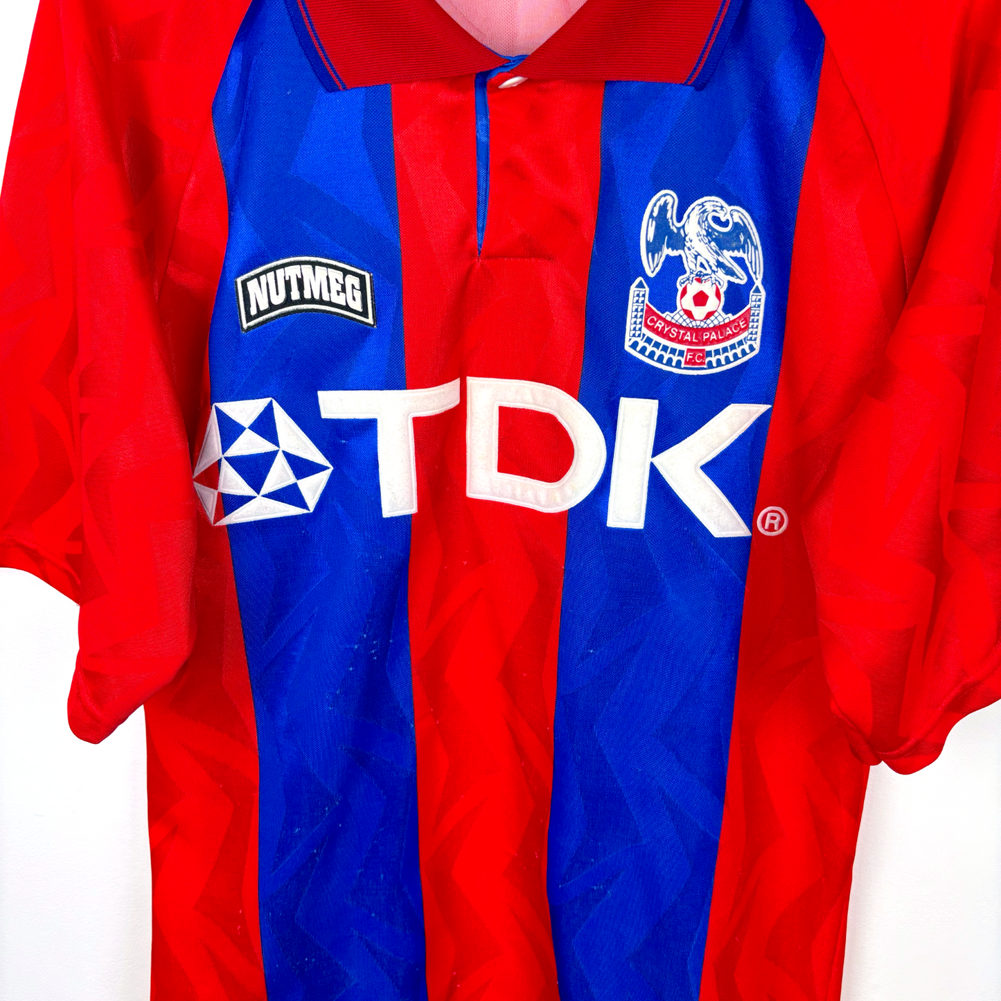 Crystal Palace 1994-1995 Home Football Shirt Nutmeg