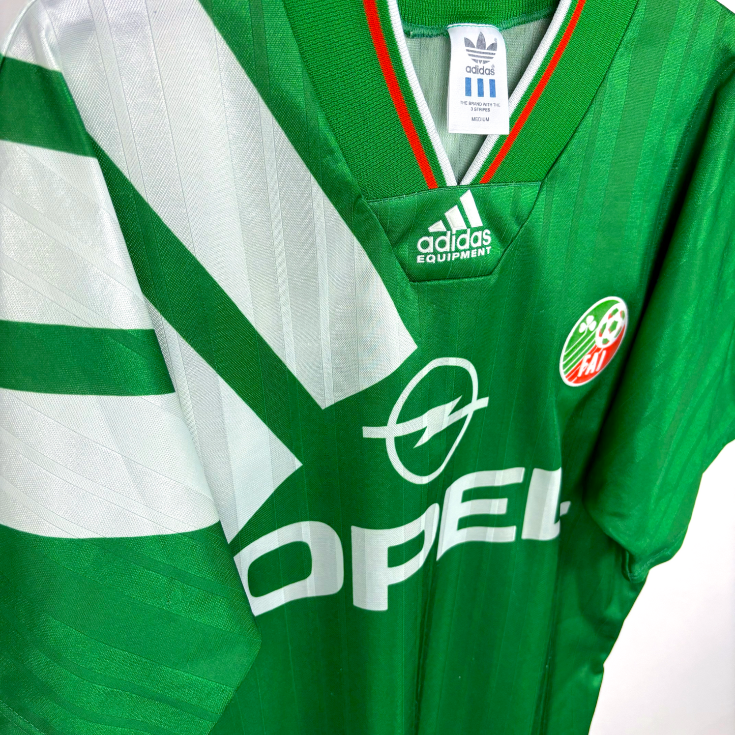 Eire Ireland 1992/1993/1994 Home Football Shirt Adidas