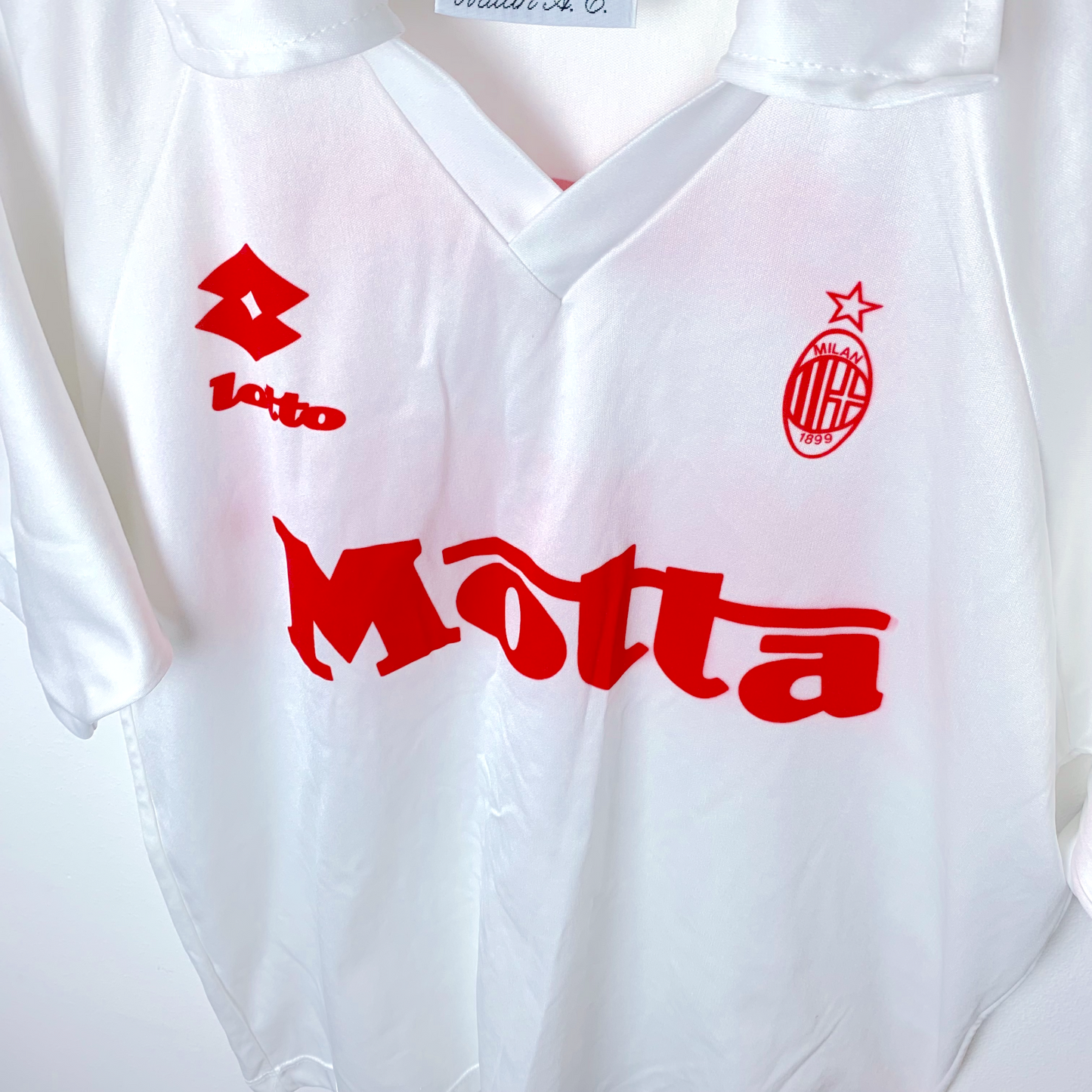 AC Milan 1993-1994 Training Football Shirt Maglia Calcio Lotto