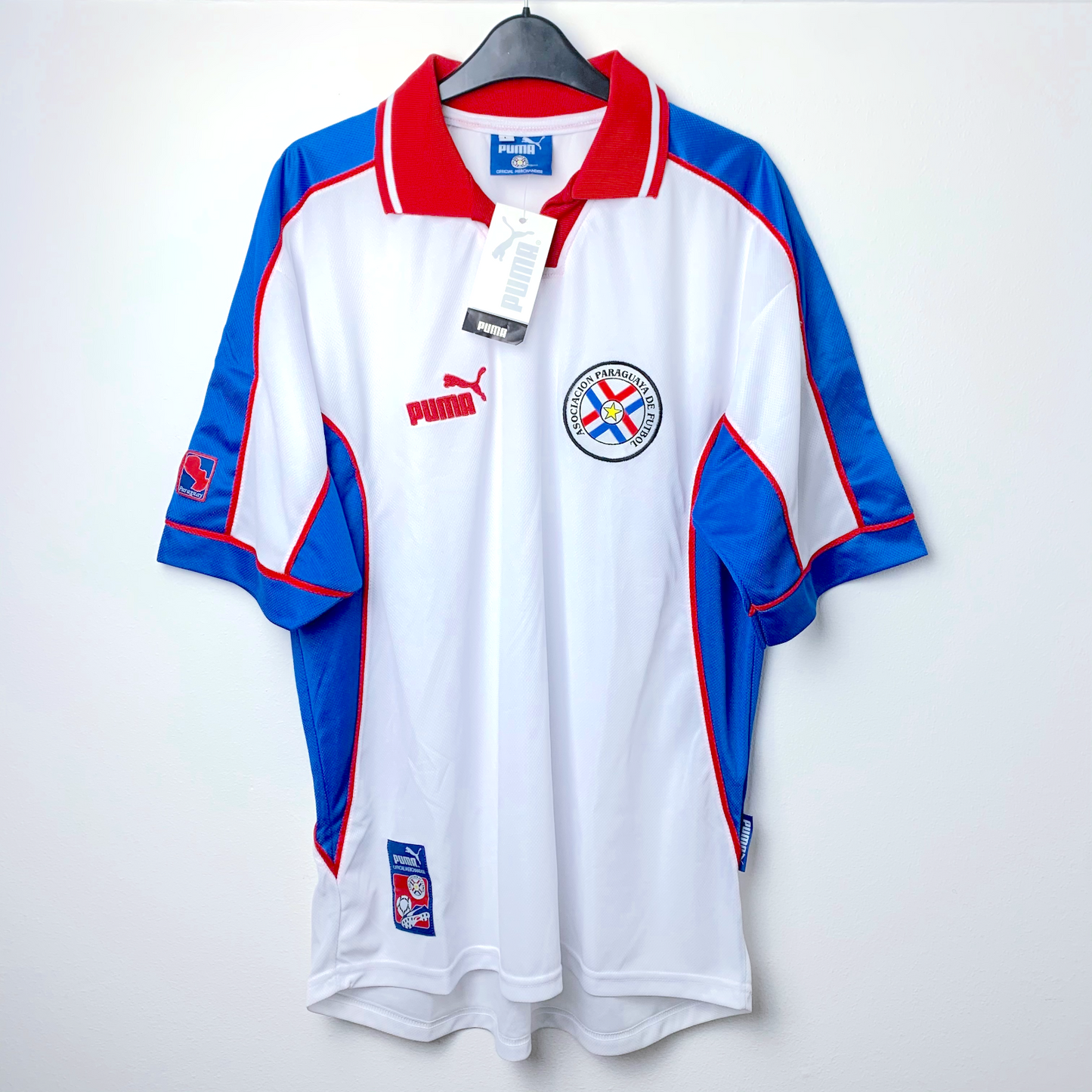 BNWT Paraguay 1999-2000 Puma Away Football Shirt Camiseta