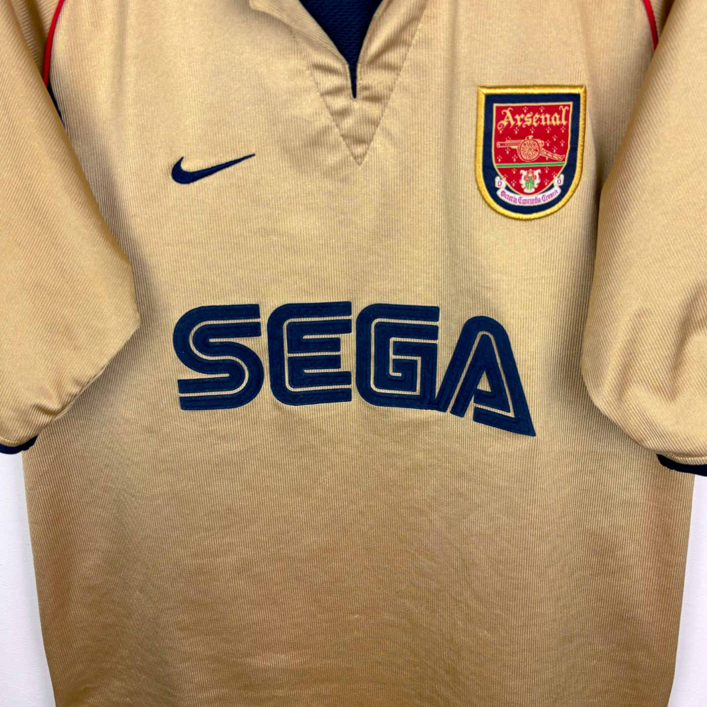 Arsenal 2001-2002 Away Football Shirt Nike Sega