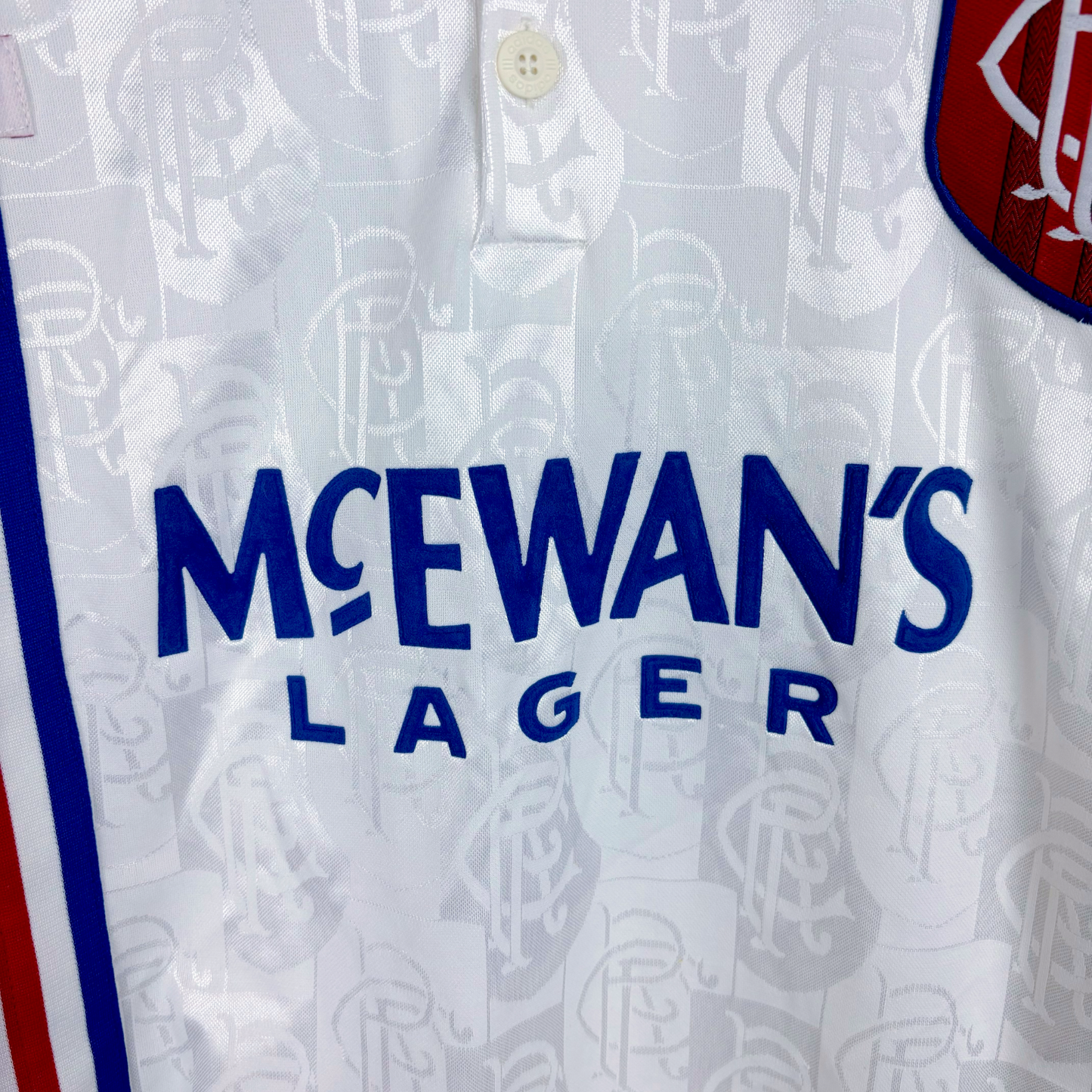 Glasgow Rangers 1996-1997 Adidas Away Football Shirt Long Sleeve