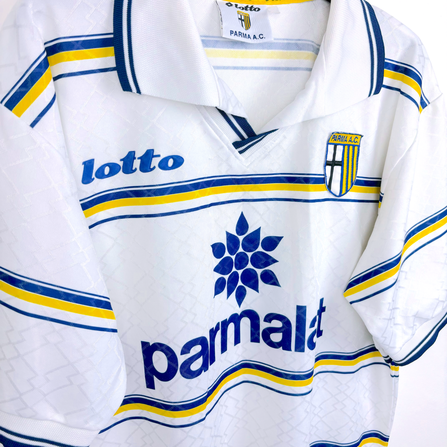 Parma AC 1998-1999 Away Football Shirt Maglia Calcio Lotto