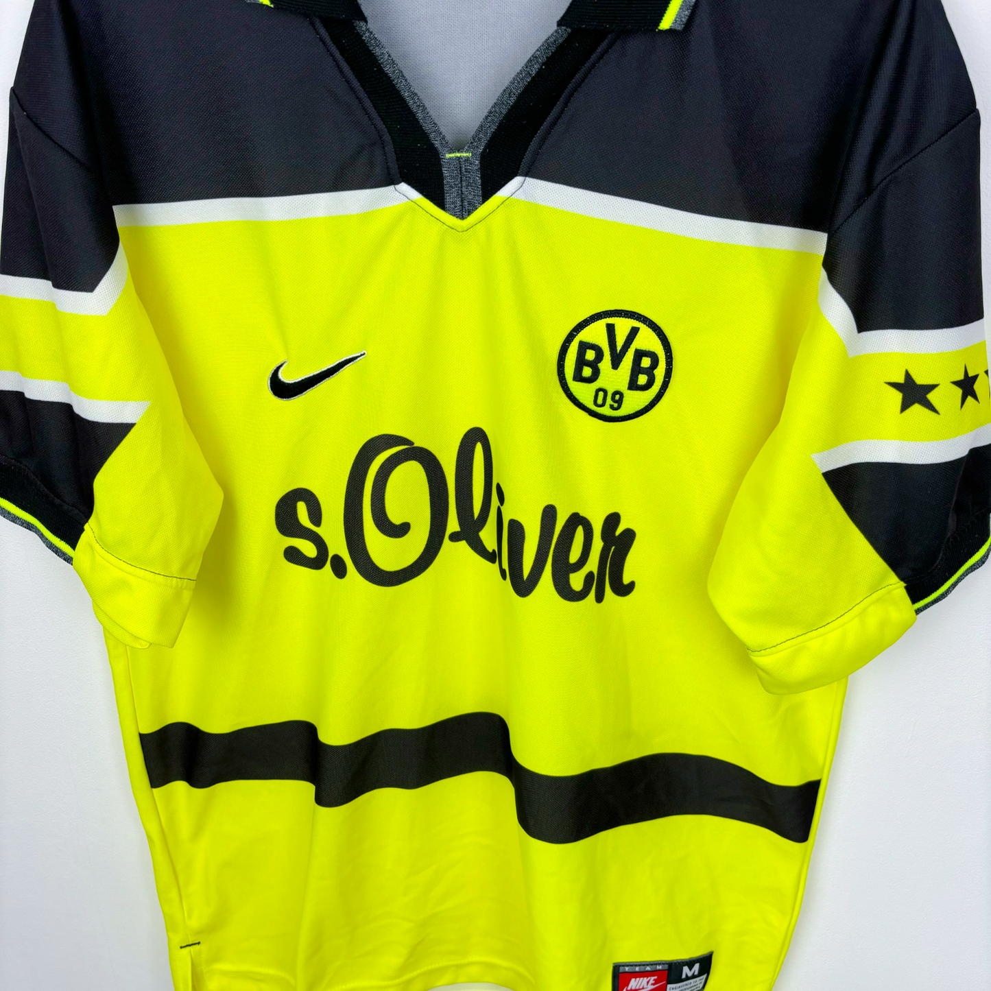 Borussia Dortmund 1997-1998 Home Cup Football Shirt Nike