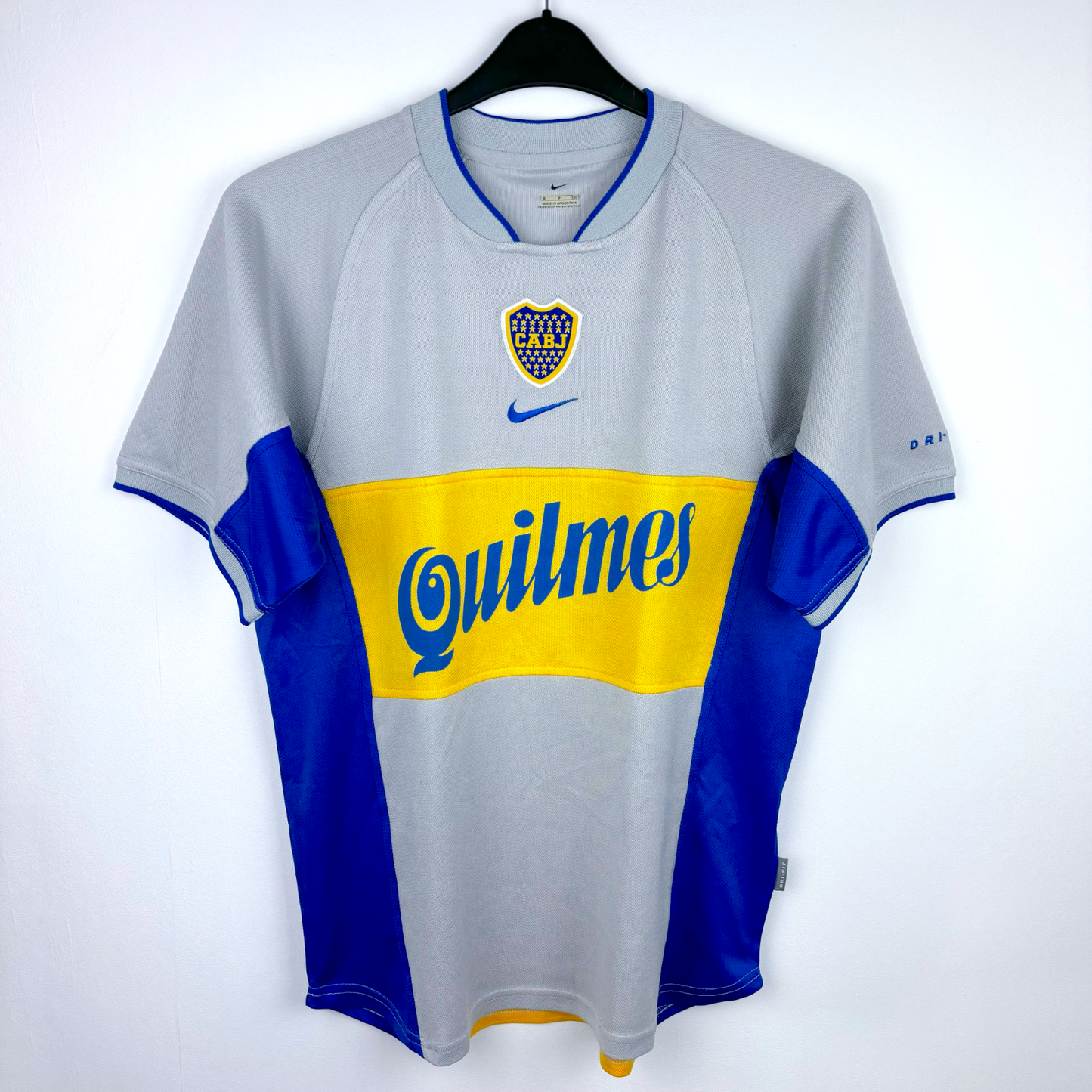 Boca Juniors 2001-2002 Third Football Shirt Camiseta Nike