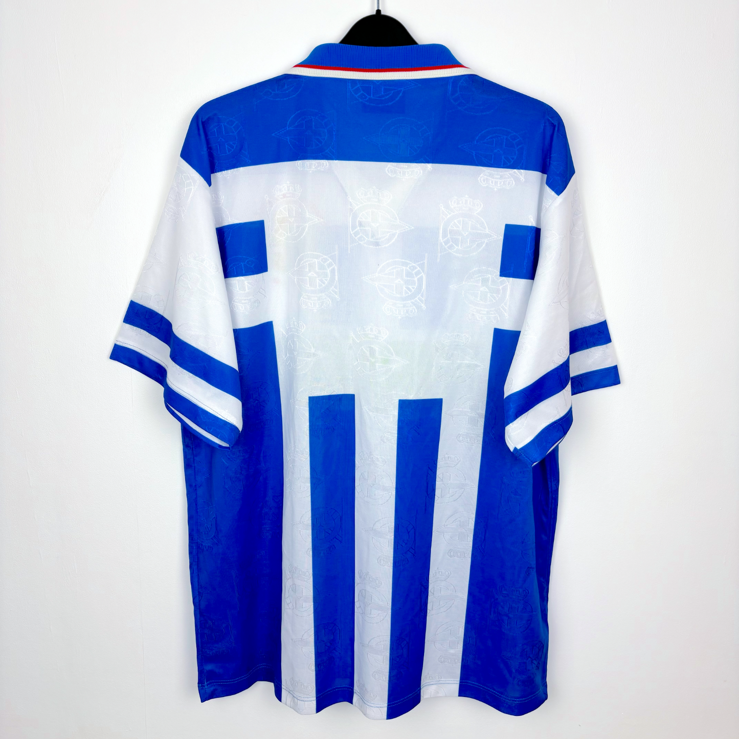 Deportivo La Coruna 1994-1997 Copa Del Rey Home Umbro Football Shirt