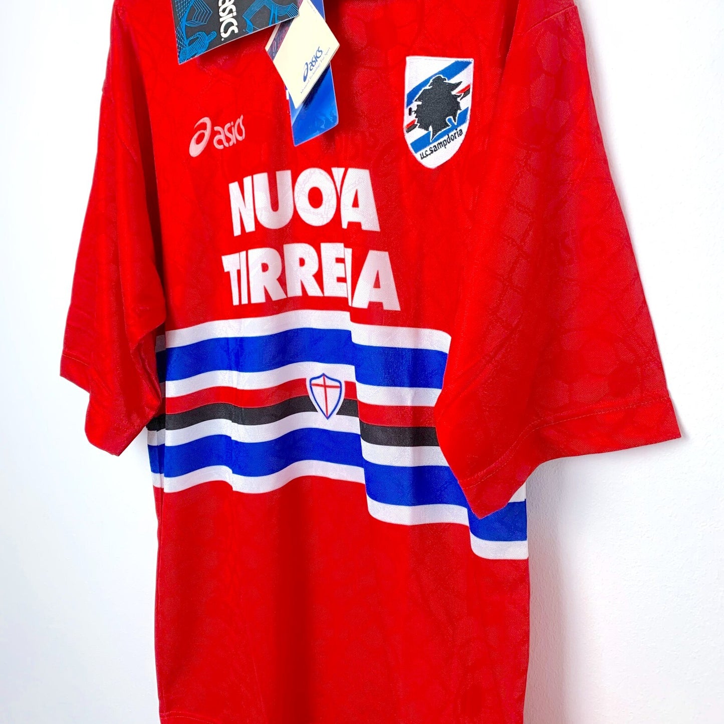 BNWT Sampdoria 1995/1996 Third Football Shirt Maglia Calcio Asics