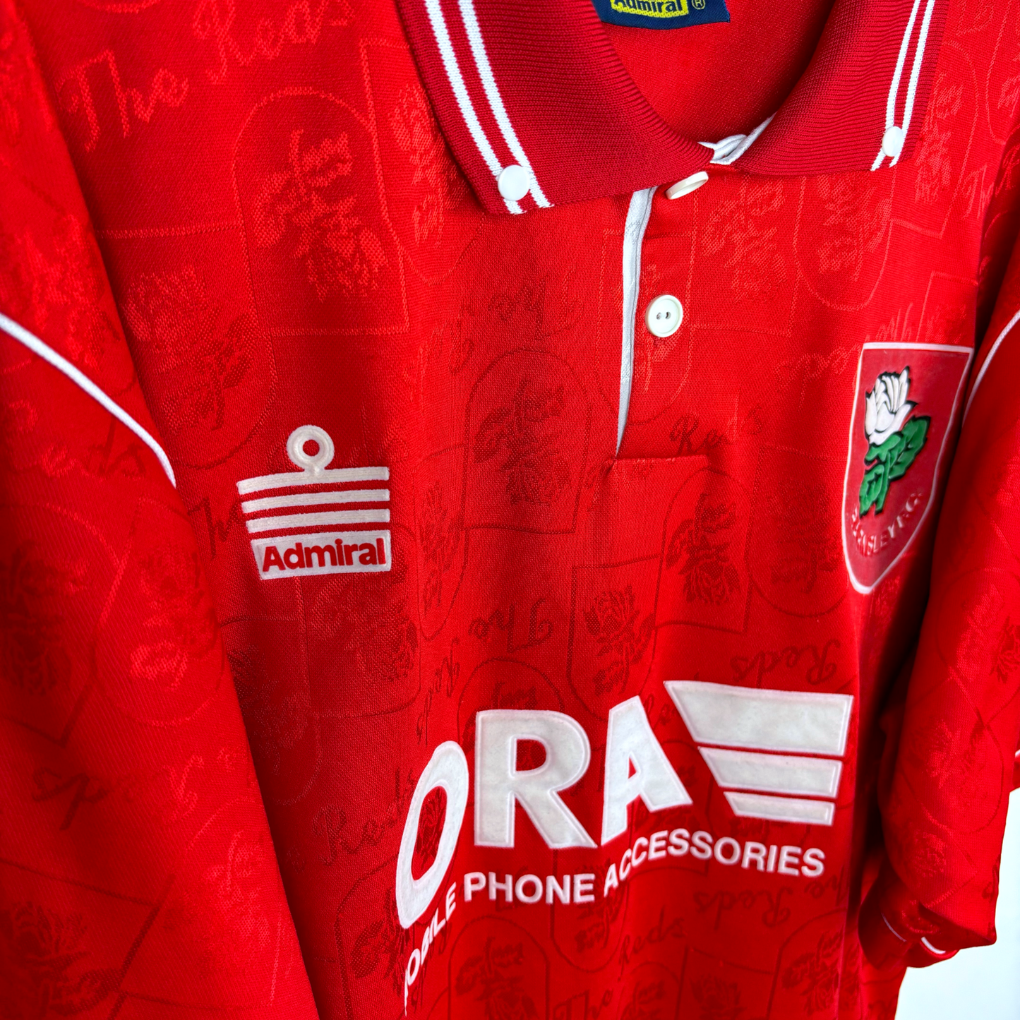 Barnsley FC 1996-1997 Admiral Home Football Shirt