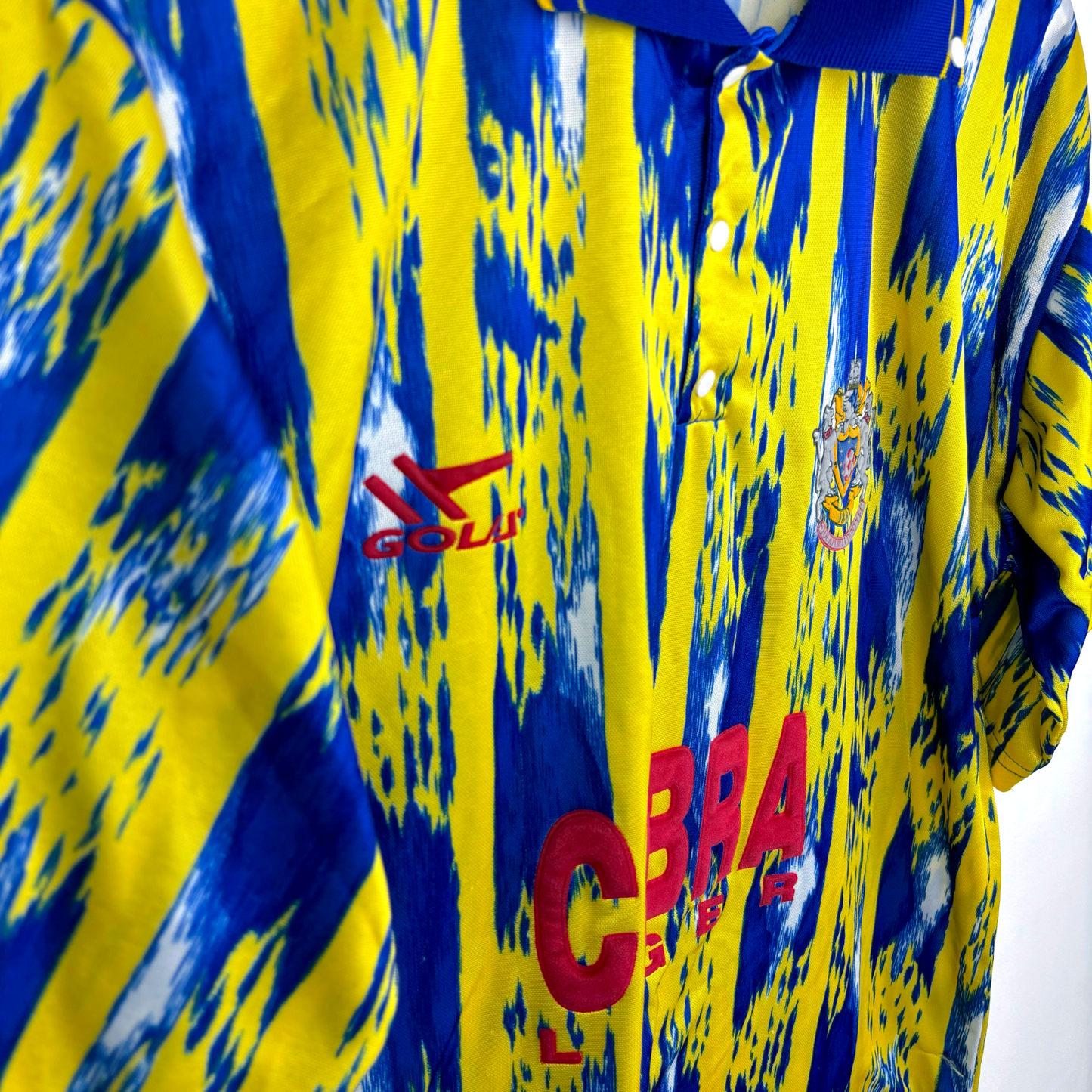 Stockport County 1991-1992 Away Football Shirt Gola Cobra