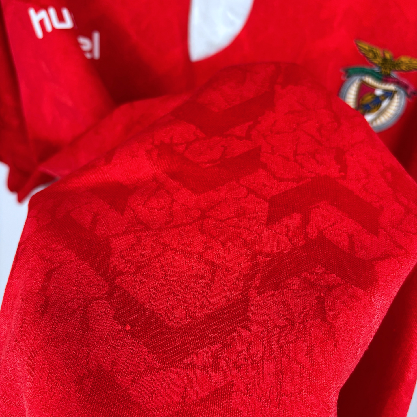 Benfica 1992-1993 Hummel Home Football Shirt