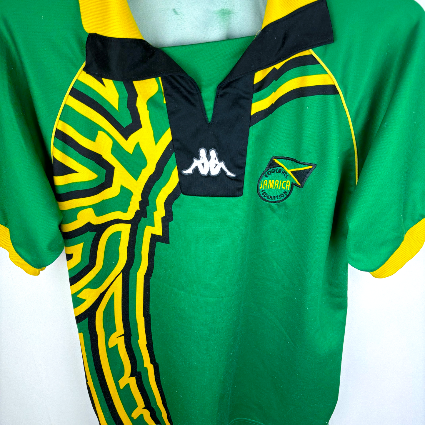 Jamaica 1998/1999/2000 World Cup Kappa Away Football Shirt