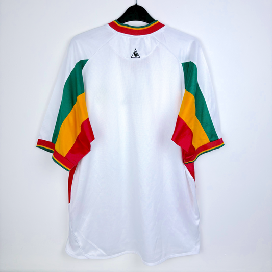 Senegal 2002/2003 Home World Cup Football Shirt Le Coq Sportif