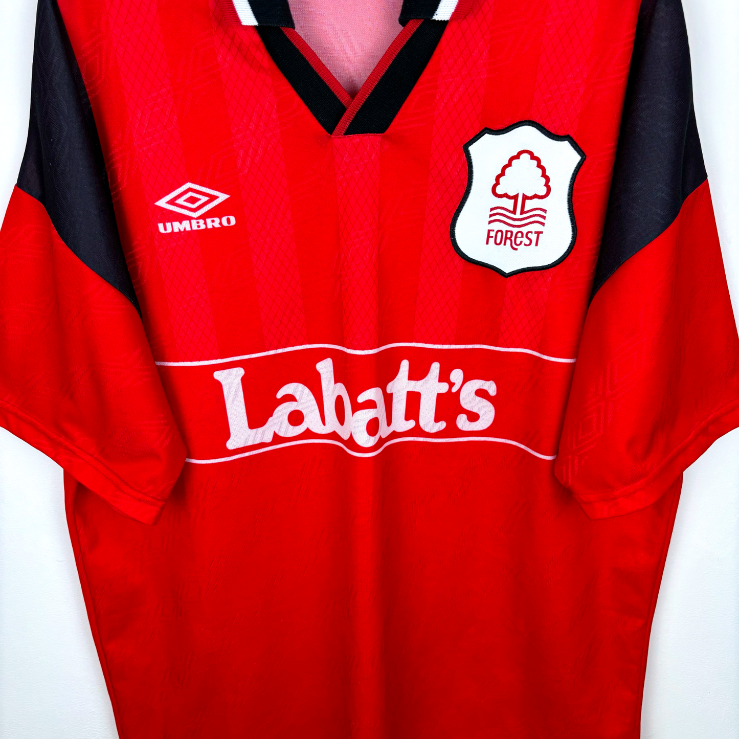 Nottingham Forest 1994/1995/1996 Home Football Shirt Umbro