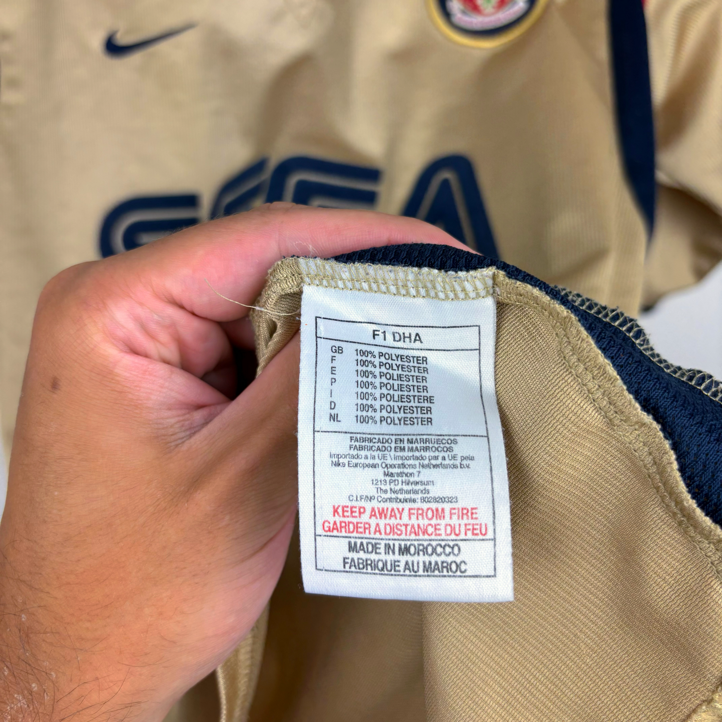 Arsenal 2001-2002 Away Football Shirt Nike Sega