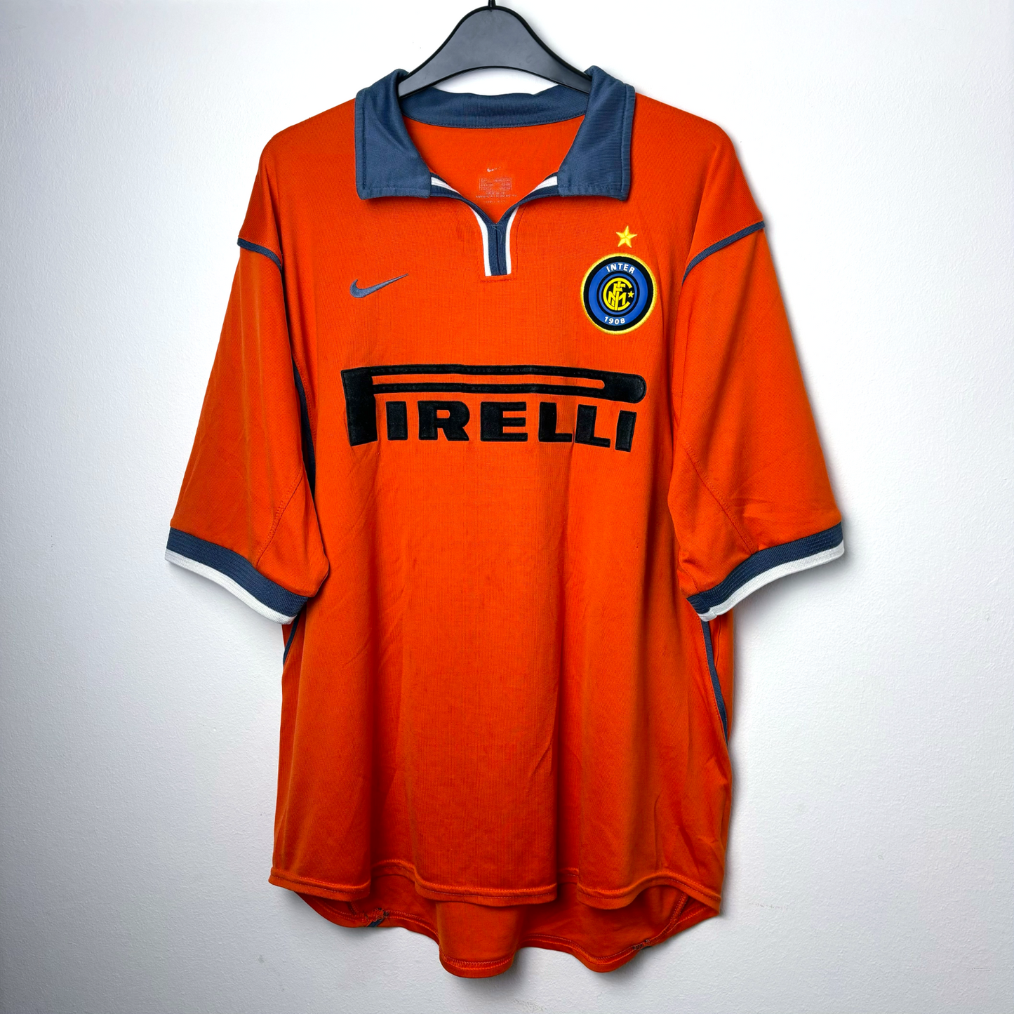 Inter Milan 2000-2001 Third Shirt by Nike – RONALDO 9 – vintage football shirt