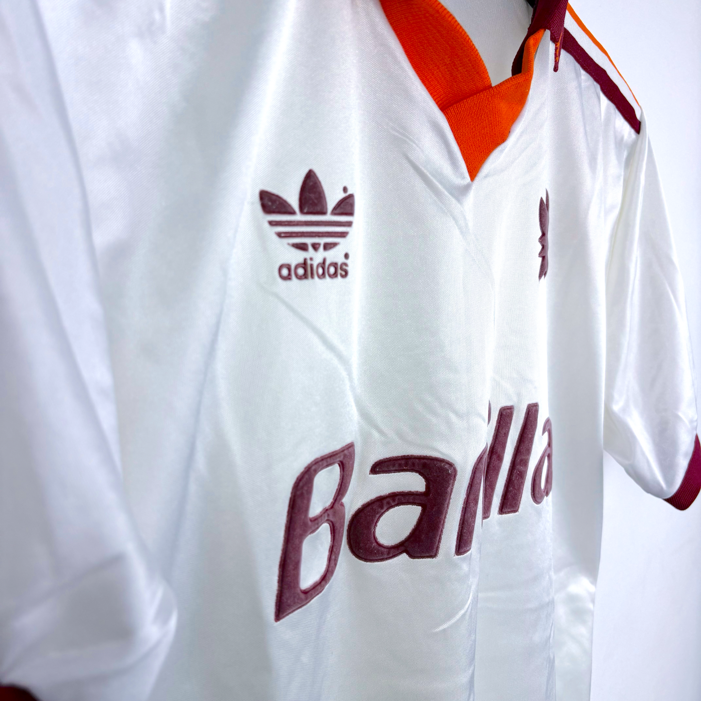 AS Roma 1992-1993 Away Football Shirt Maglia Calcio Adidas