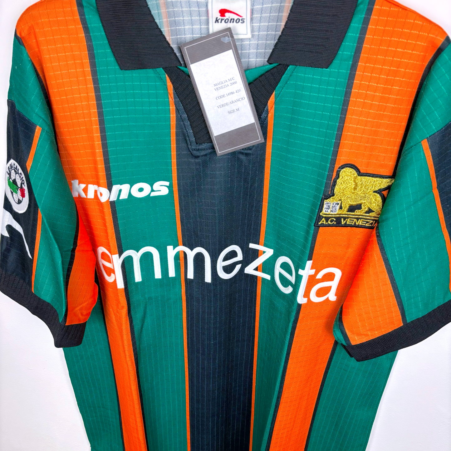 BNWT Venezia 1999-2000 Home/Fourth Football Maillot Shirt Kronos