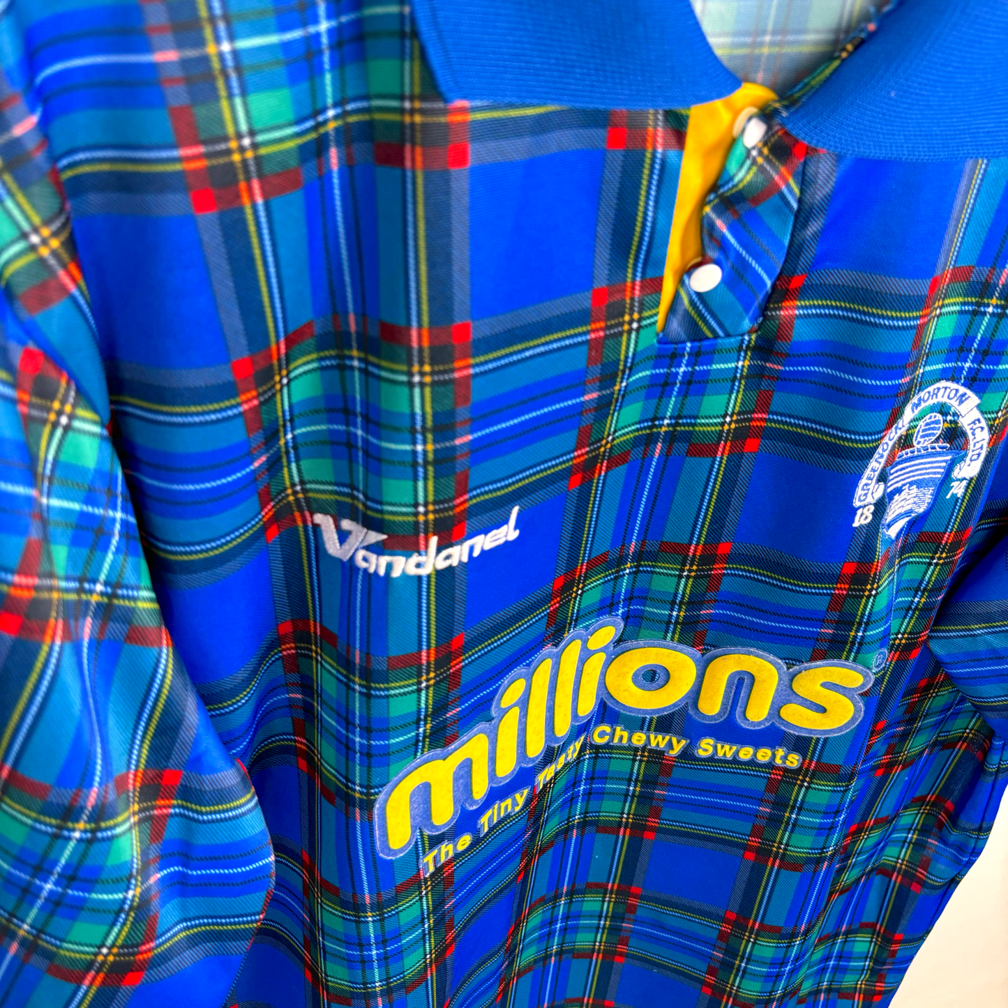 Greenock Morton 2005-2007 Vandanel Special/Away Football Shirt