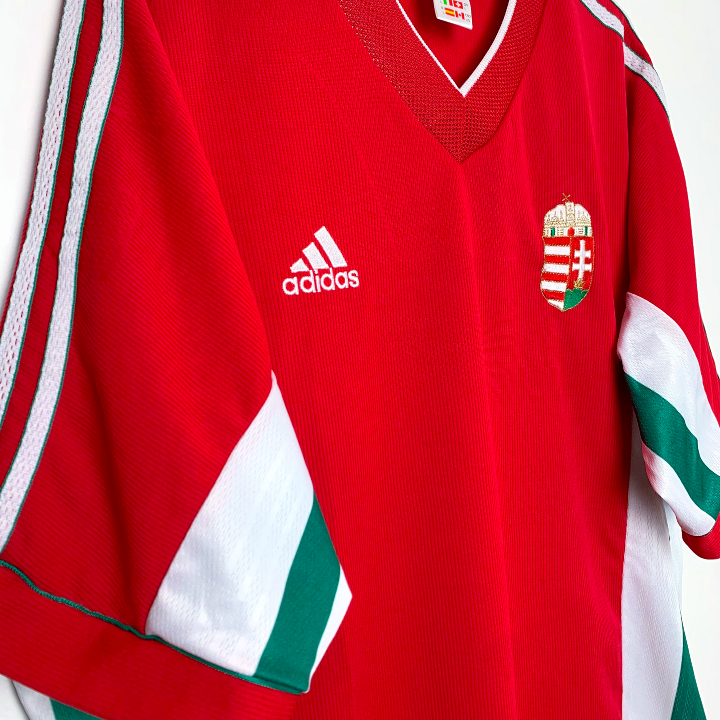 Hungary 1998/1999/2000 Home Football Shirt Adidas