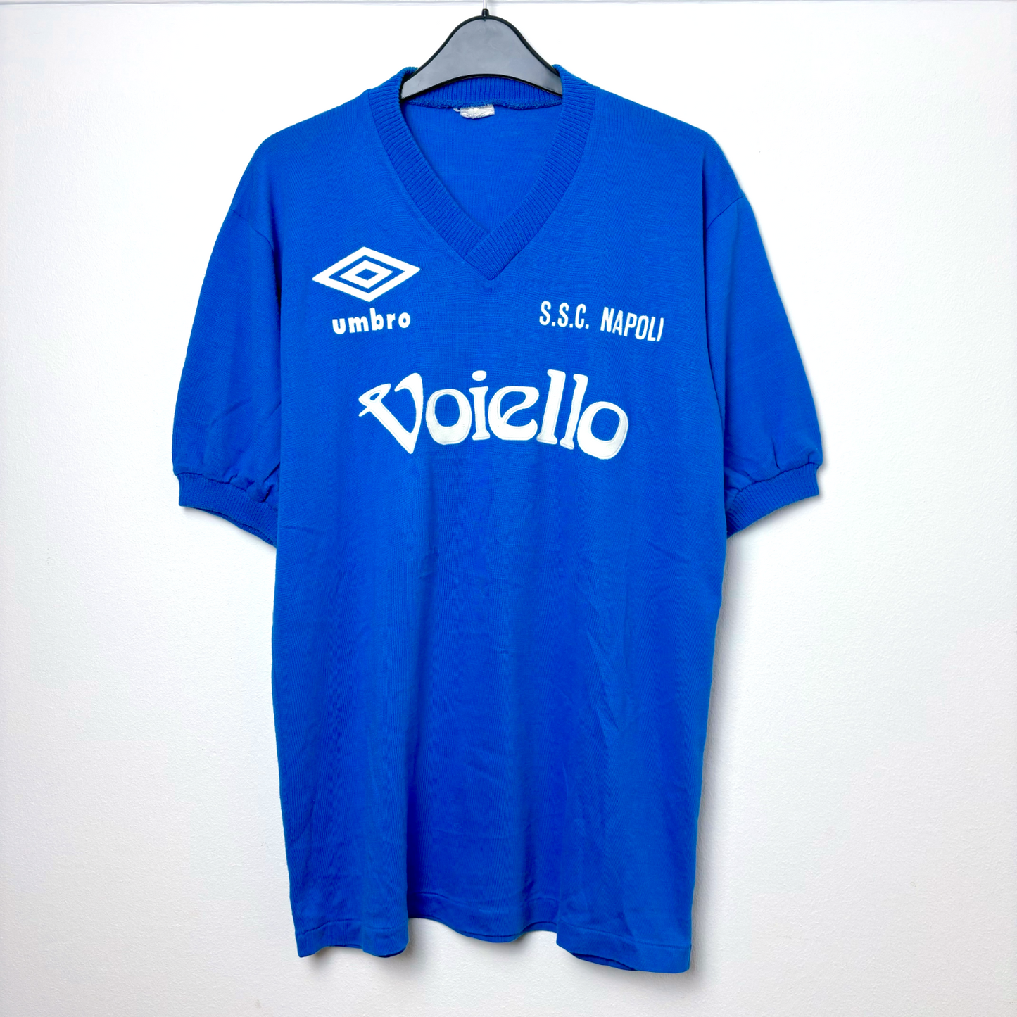 Napoli Naples 1991-1992 Training Football Shirt Maglia Calcio Umbro
