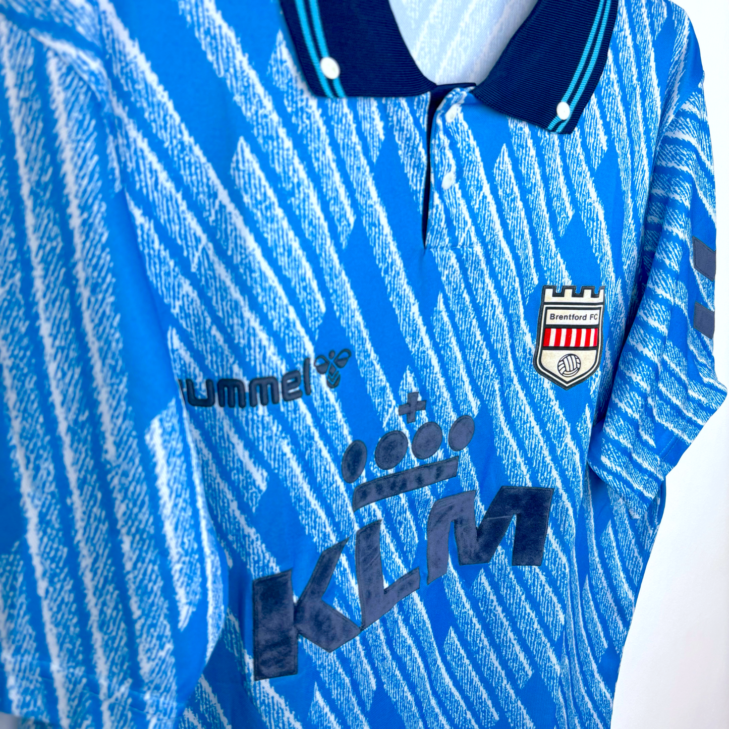 Brentford 1992-1993 Hummel Away Football Shirt