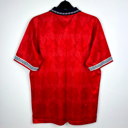 England 1990/1991/1992 Away Umbro Football Shirt Reissue