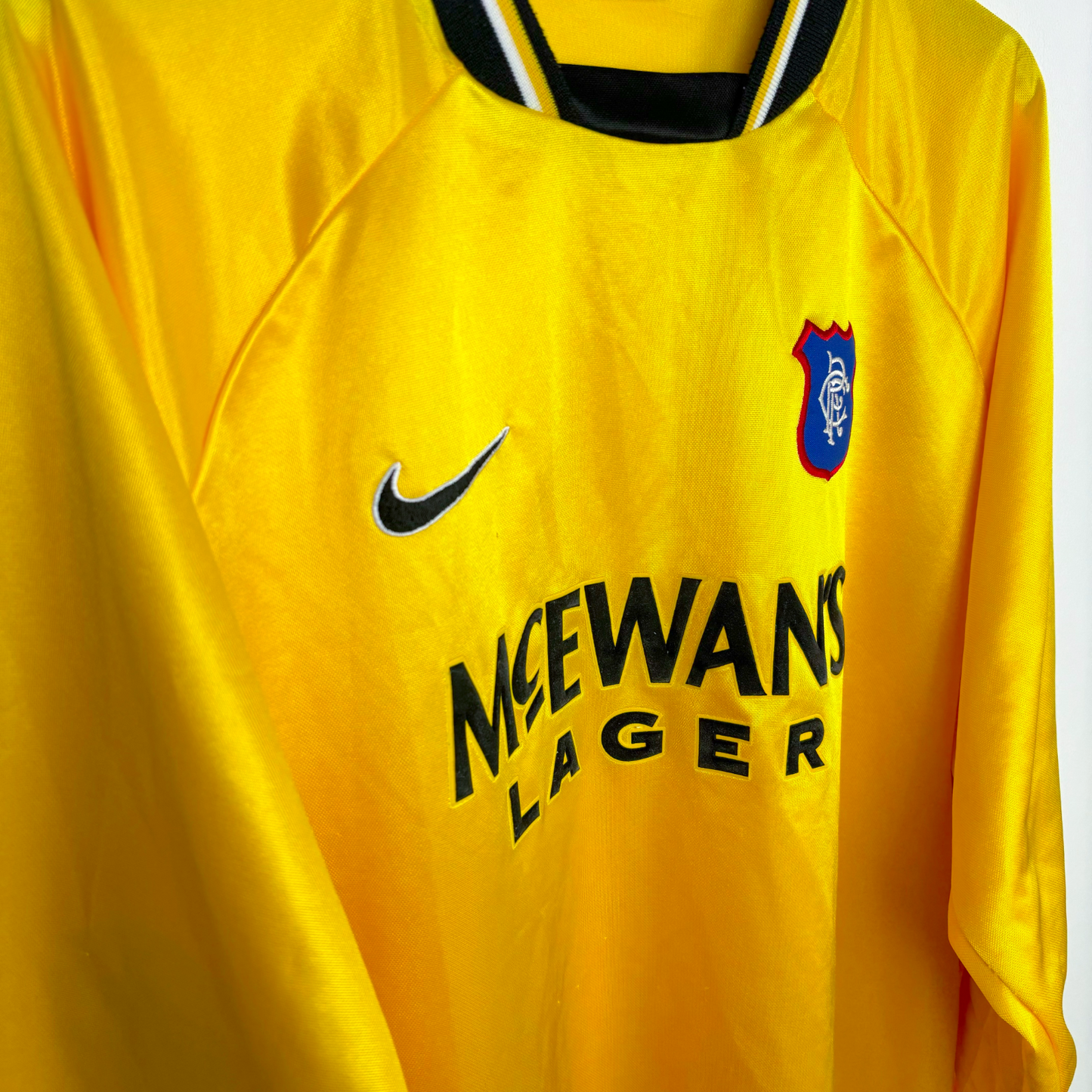 Glasgow Rangers 1997/1998/1999 Nike Goalkeeper Football Shirt