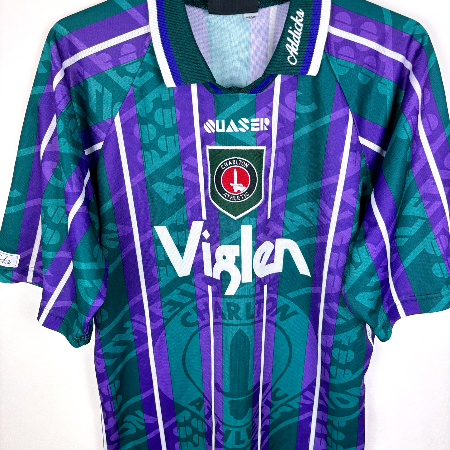 Charlton Athletic 1995/1996/1997 Quaser Third Football Shirt