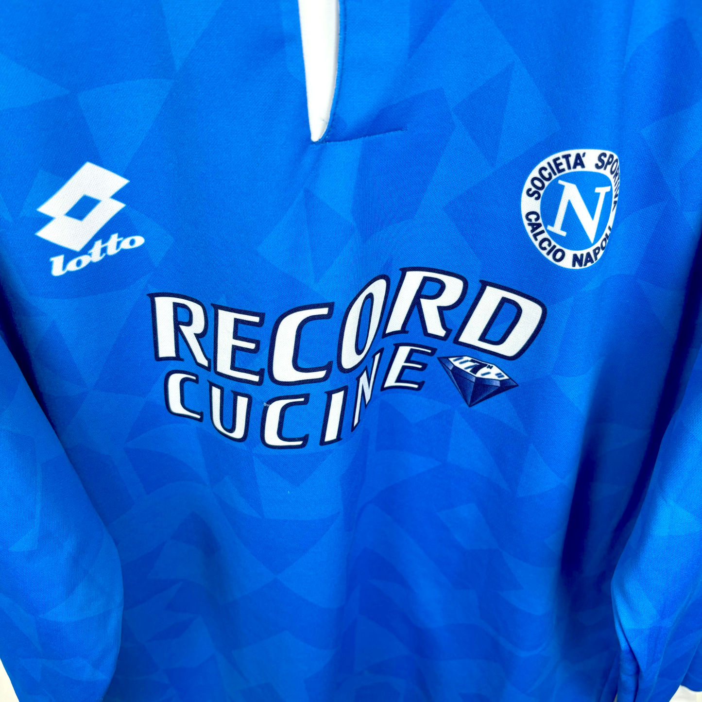 Napoli Naples 1994/1995/1996 Home Football Shirt Maglia Calcio Lotto LS