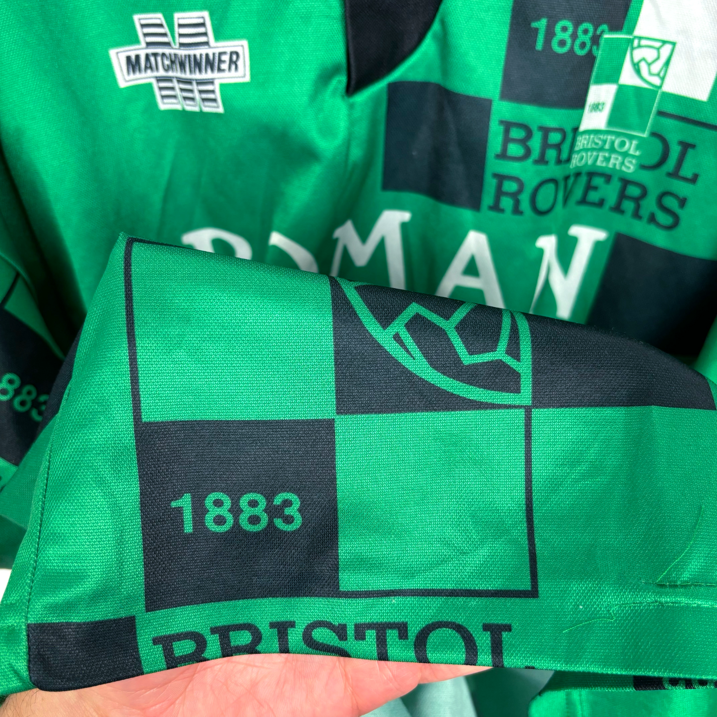 Bristol Rovers 1994-1995 Away Football Shirt Matchwinner
