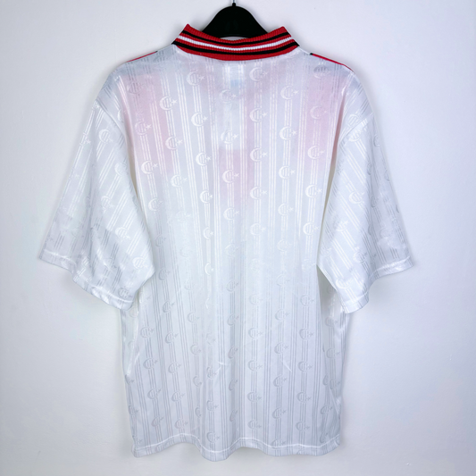 Turkey 1996/1997/1998 Adidas Away Football Shirt