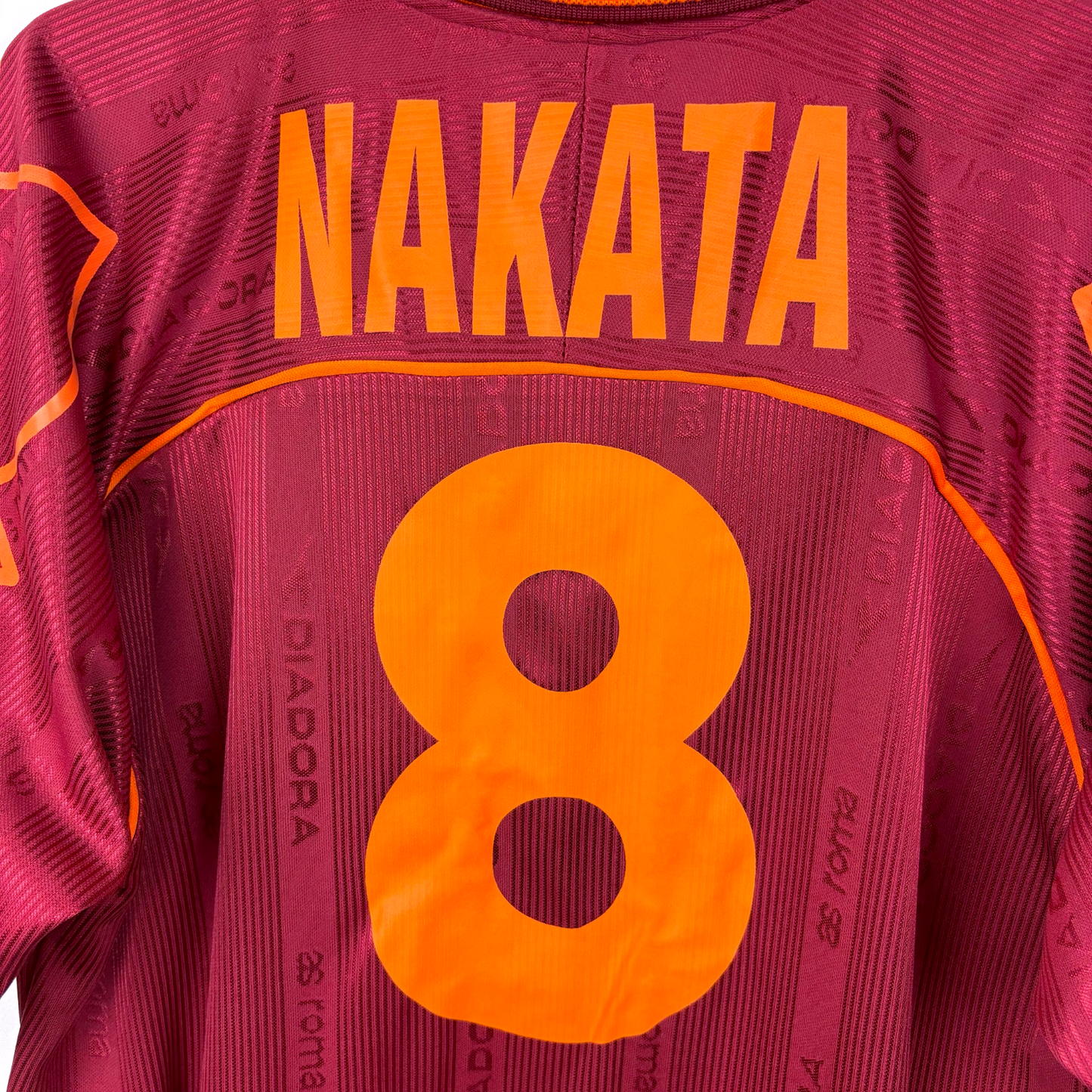BNWT AS Roma 1999/2000 Home Football Shirt Maglia Calcio Diadora Nakata