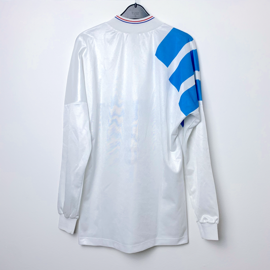 Olympique Marseille 1993-1994 Home Football Maillot Long Sleeve Shirt
