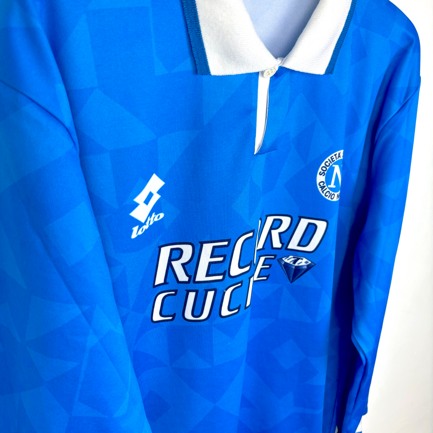 Napoli Naples 1994/1995/1996 Home Football Shirt Maglia Calcio Lotto LS