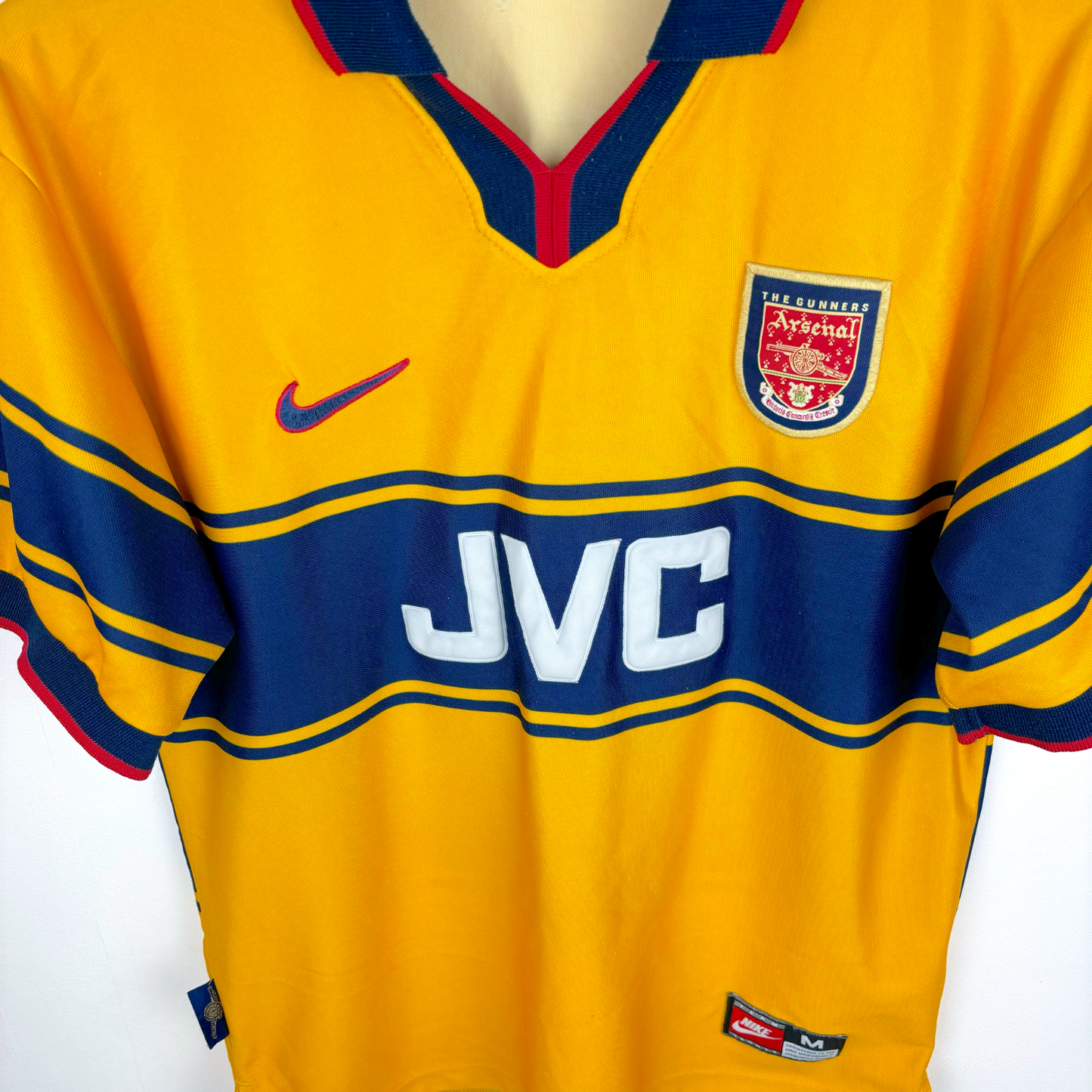 Arsenal 1997/1998/1999 Away Football Shirt Nike