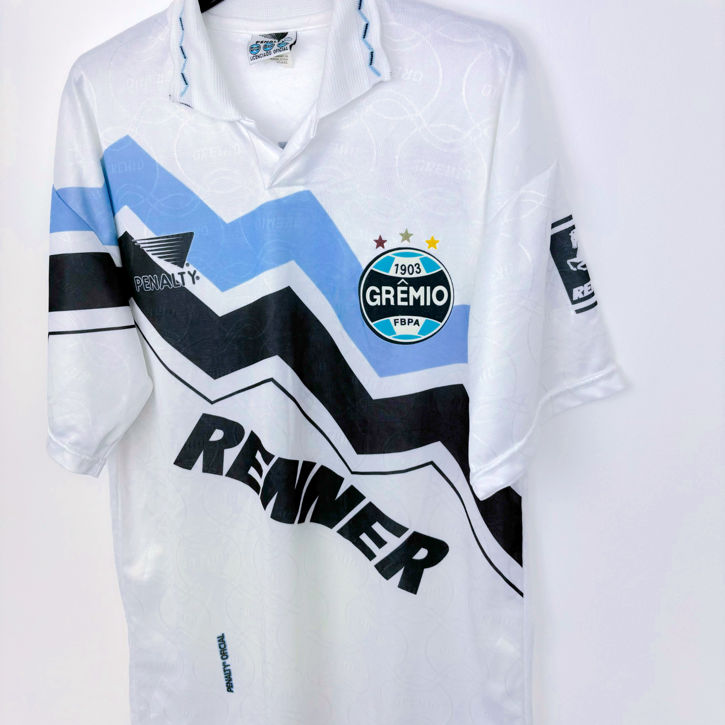 Gremio 1996-1997 Away Football Shirt Camisa Penalty