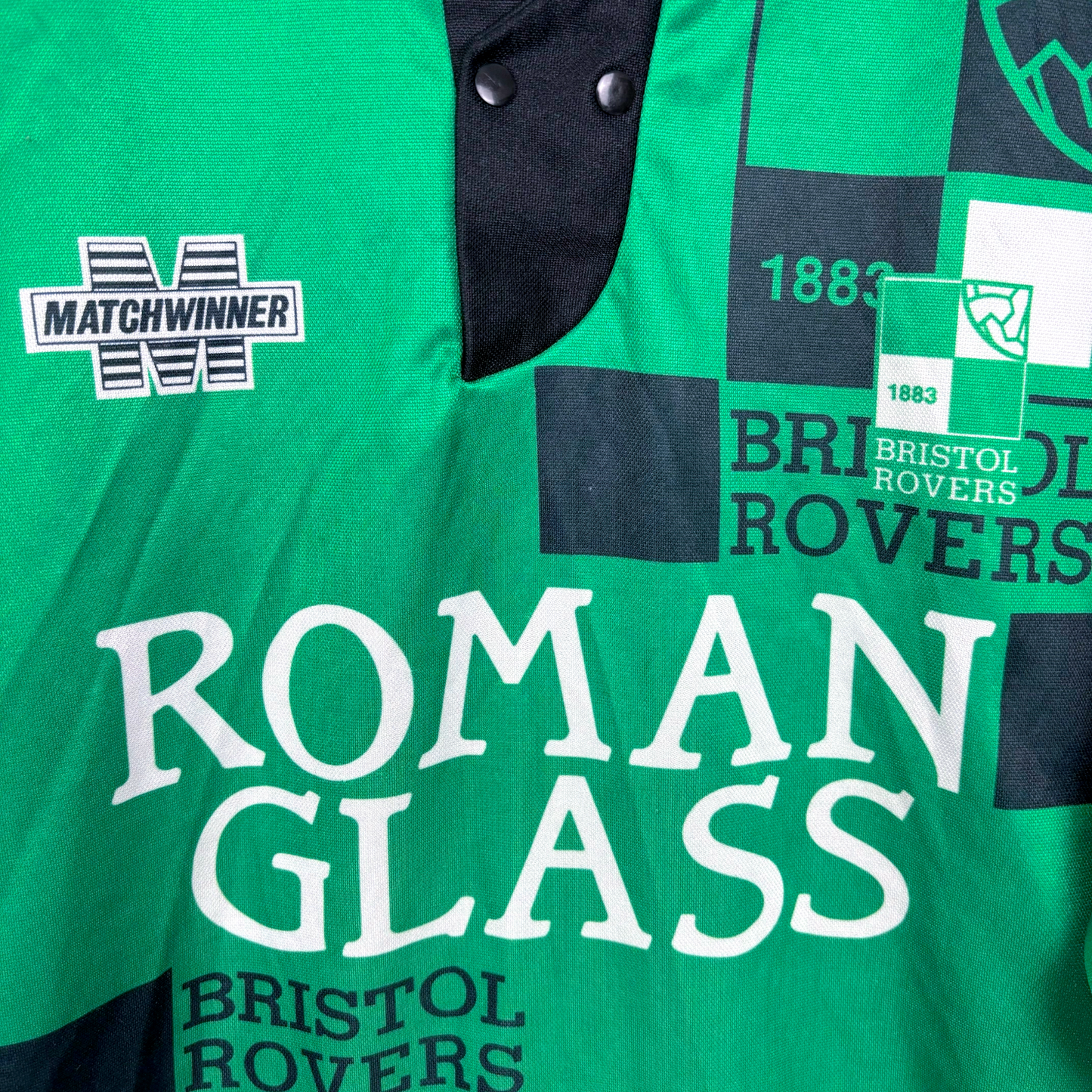 Bristol Rovers 1994-1995 Away Football Shirt Matchwinner