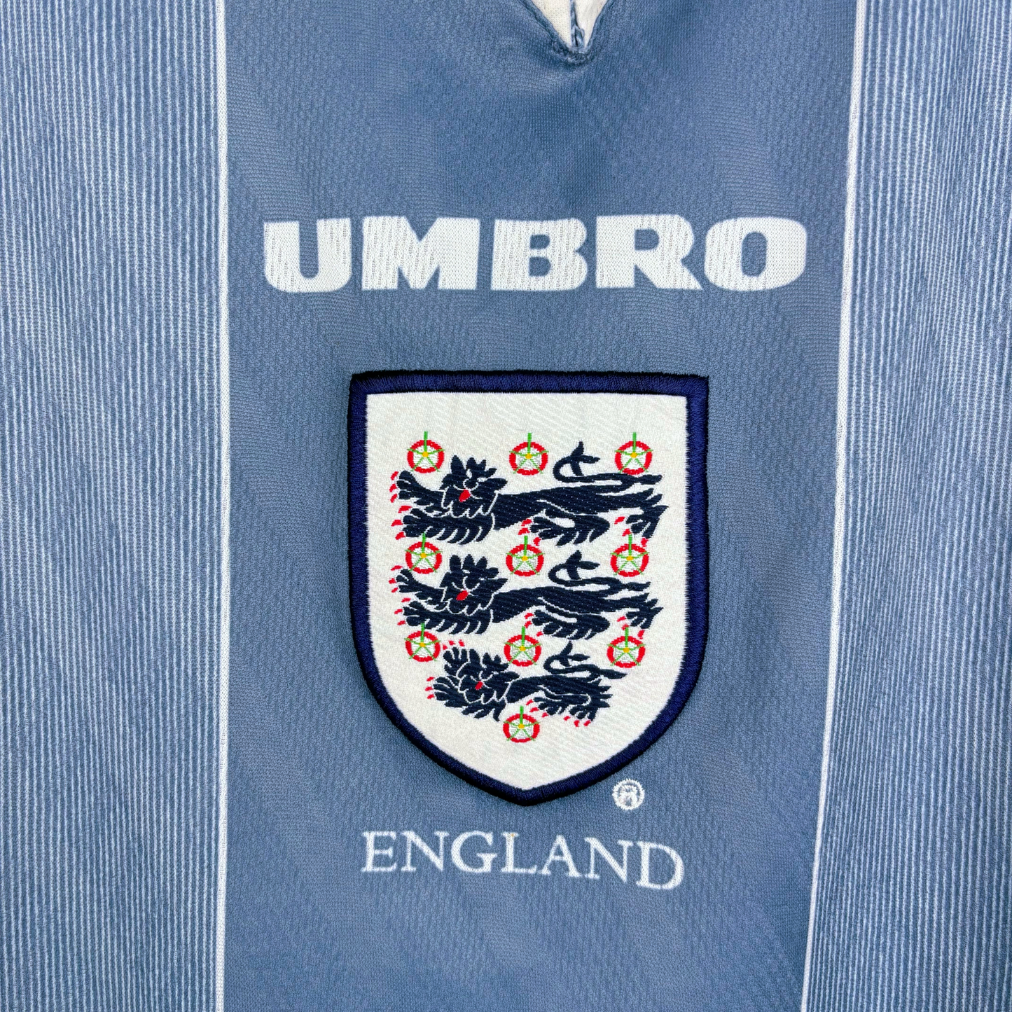 England 1995/1996/1997 Euro Umbro Away Football Shirt