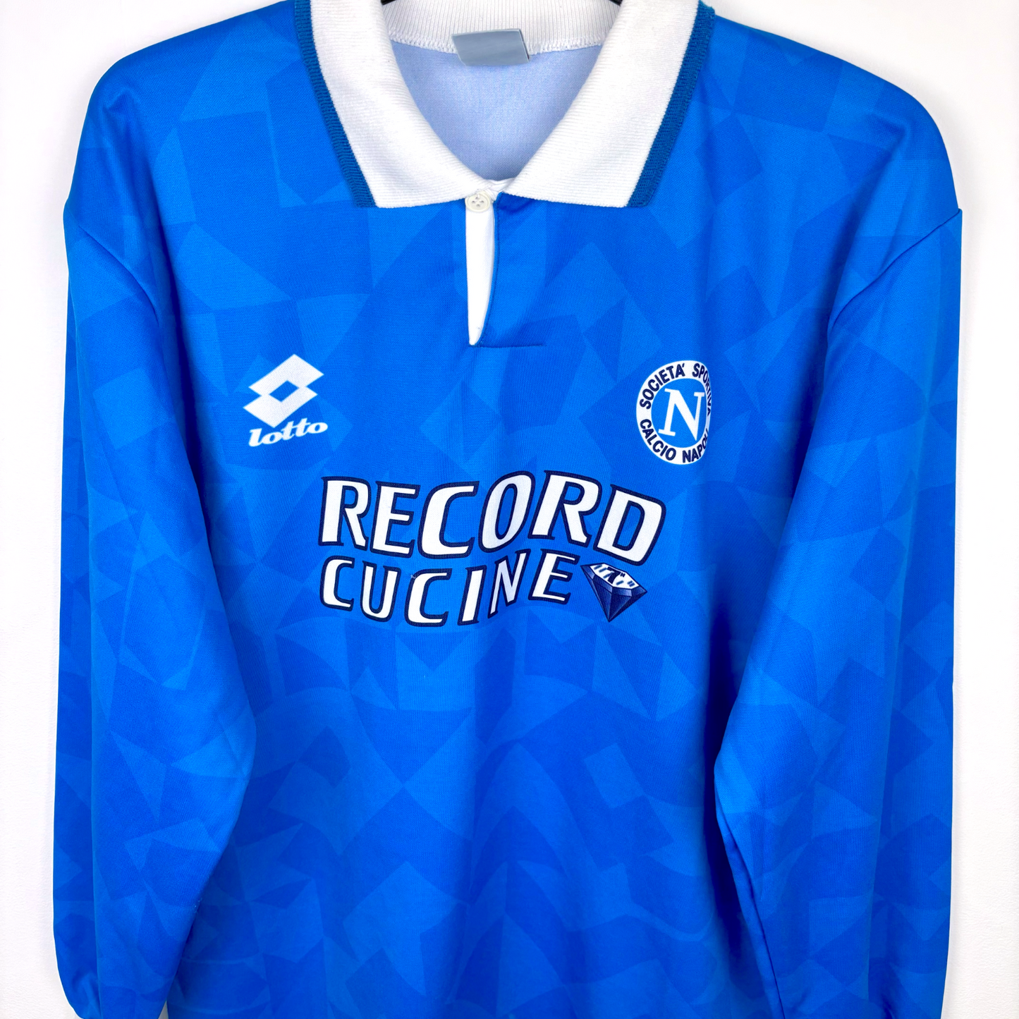 Napoli Naples 1994/1995/1996 Home Football Shirt Maglia Calcio Lotto LS