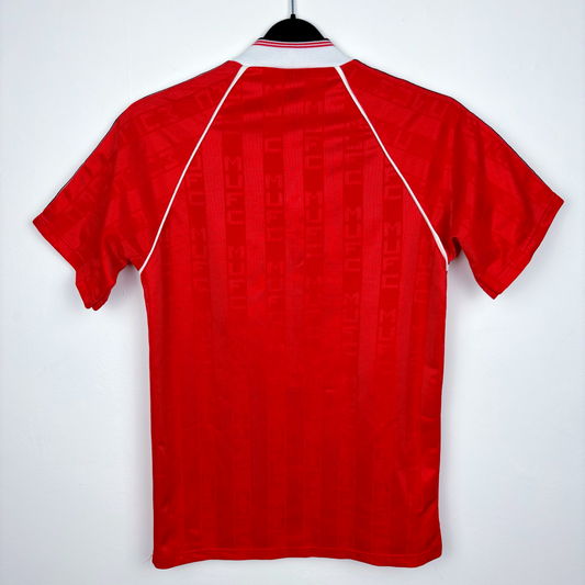 Manchester United 1988/1989/1990 Home Football Shirt Adidas