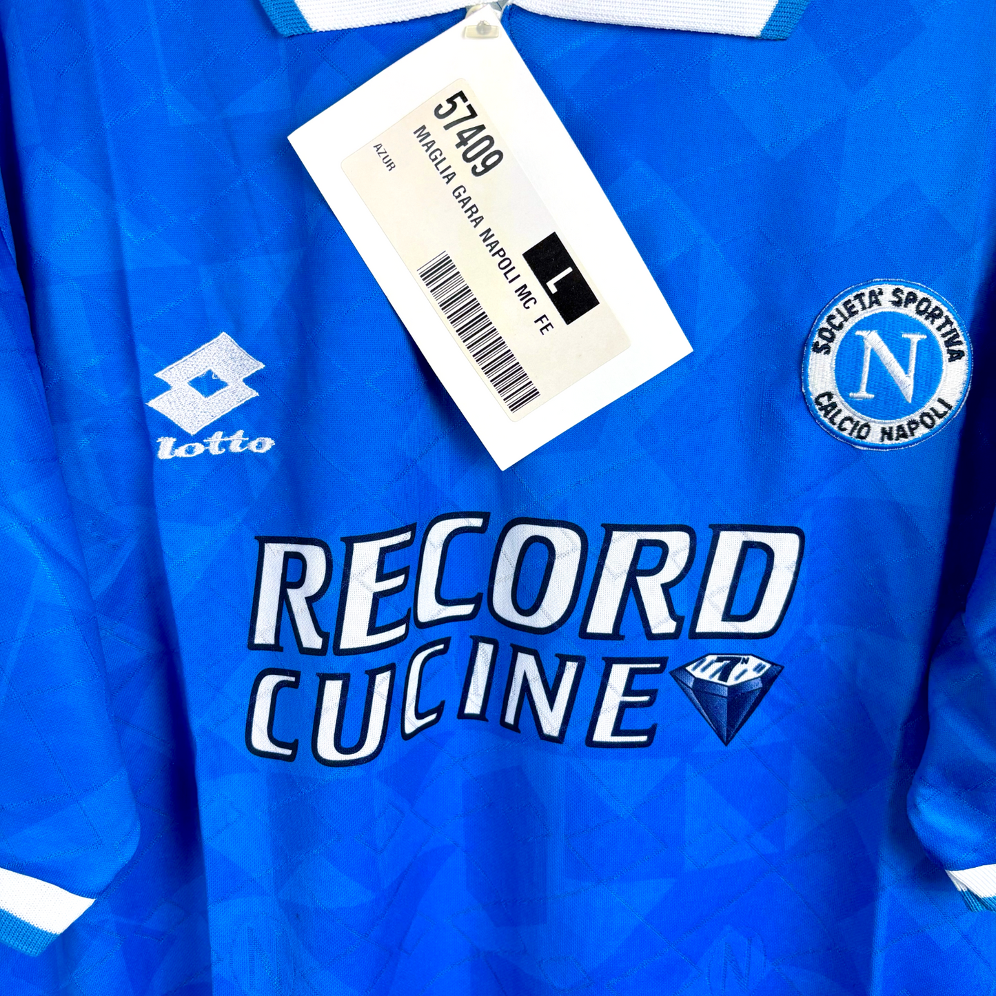 BNWT Napoli 1994/1995/1996 Home Football Shirt Maglia Calcio Lotto