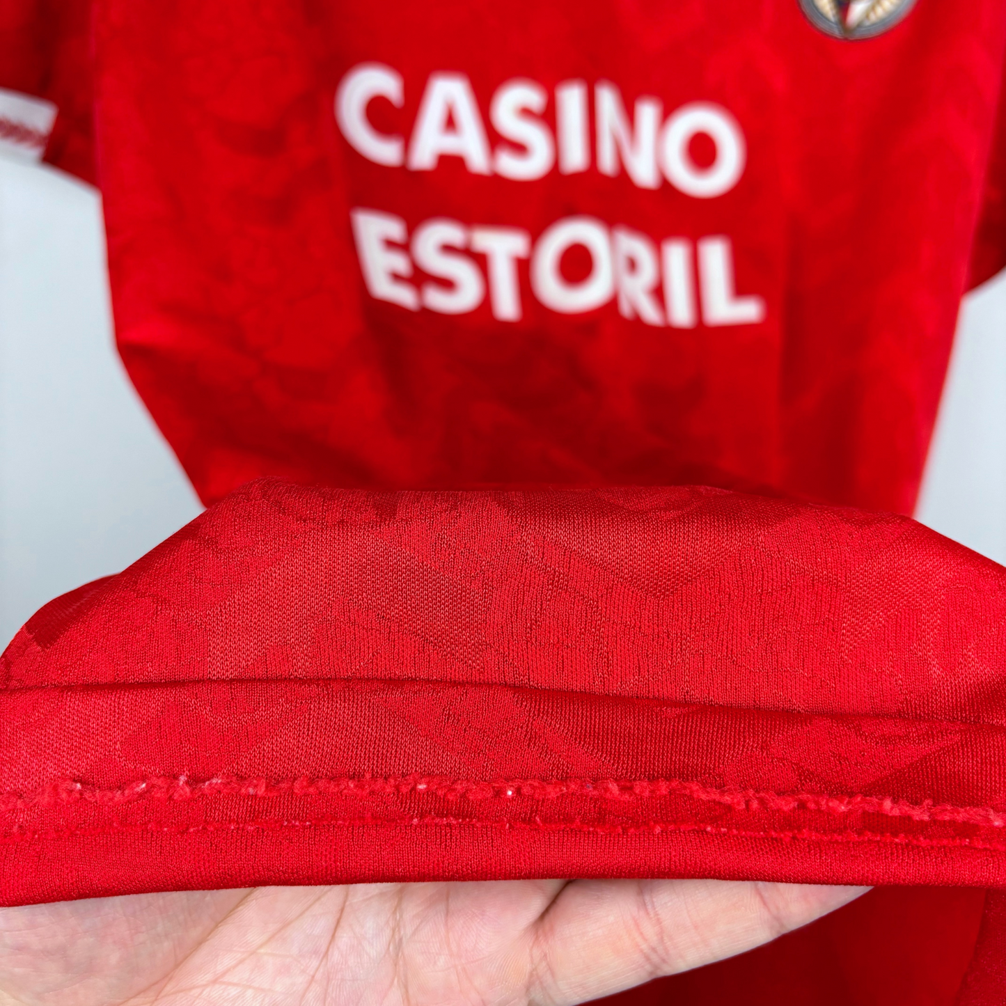Benfica 1992-1993 Hummel Home Football Shirt