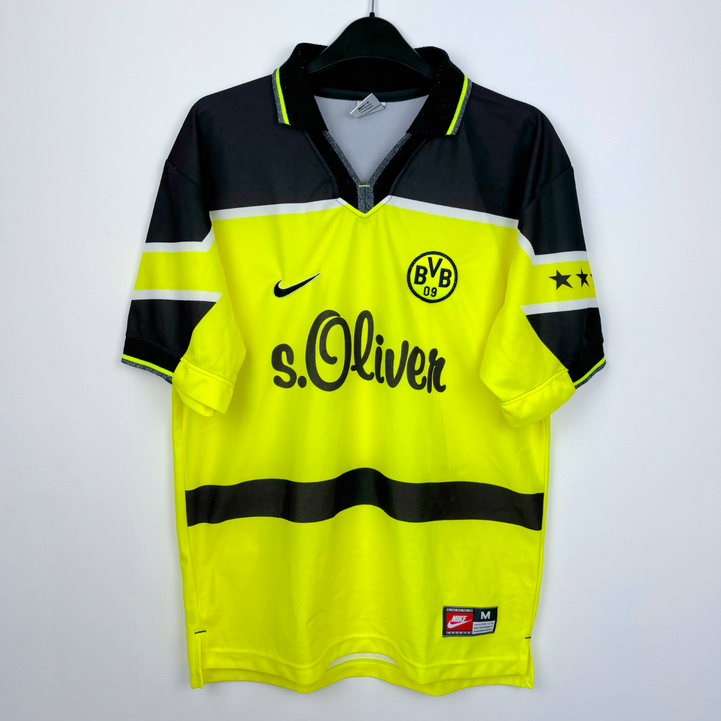 Borussia Dortmund 1997-1998 Home Cup Football Shirt Nike