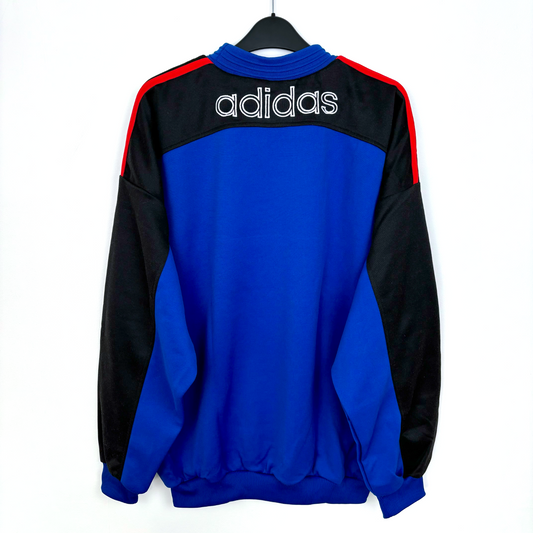 BNWT France FFF 1994/1995/1996 Adidas Training Bench Sweatshirt Top