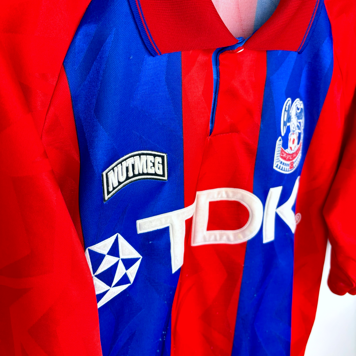 Crystal Palace 1994-1995 Home Football Shirt Nutmeg