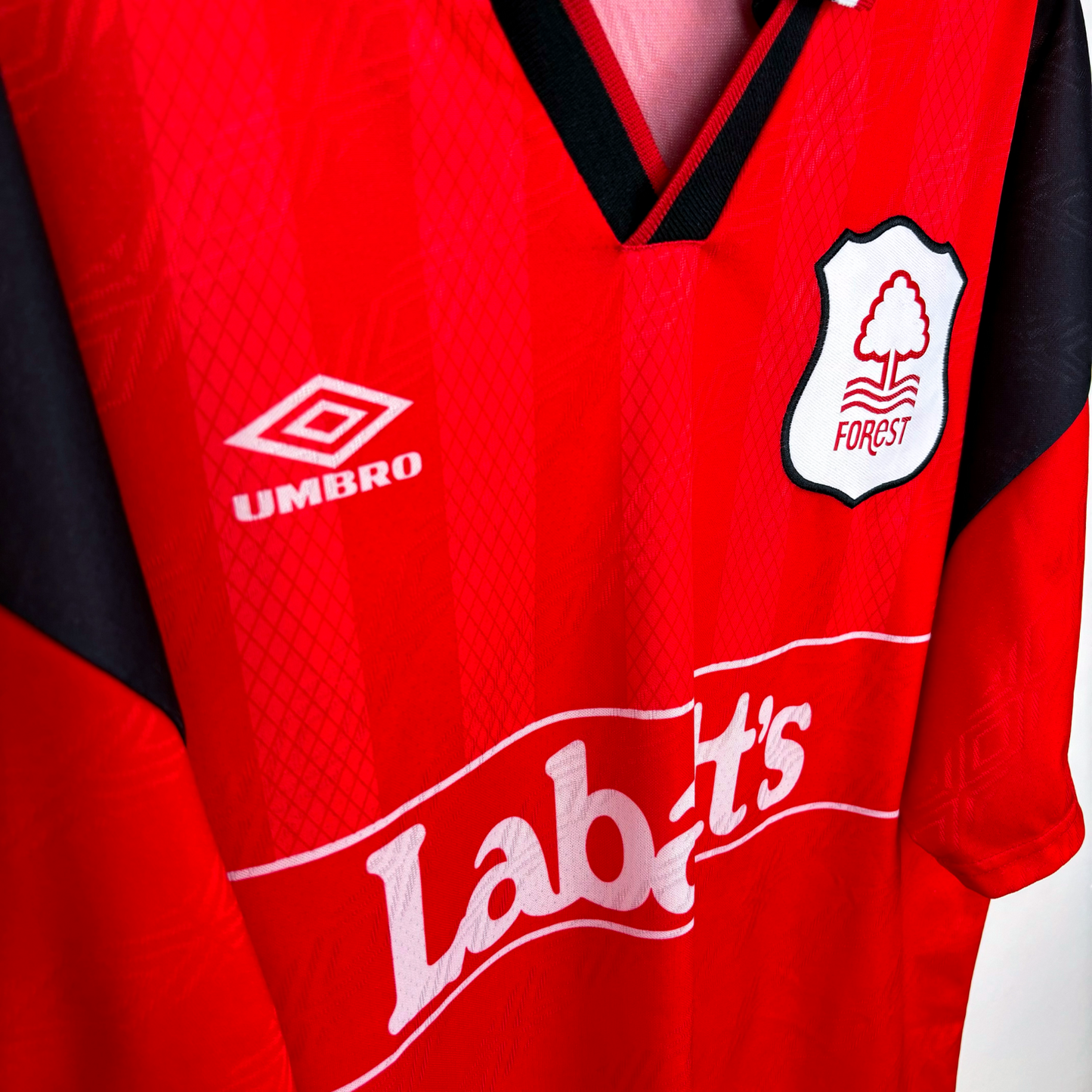 Nottingham Forest 1994/1995/1996 Home Football Shirt Umbro