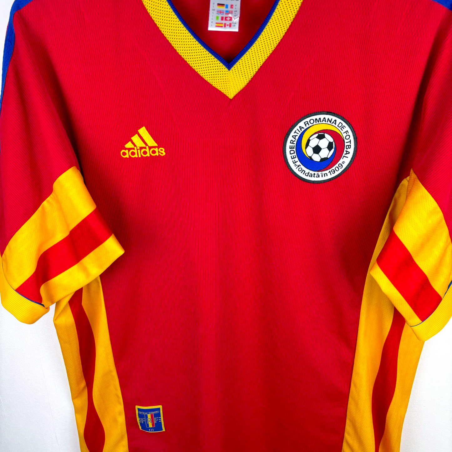 Romania 1998/1999/2000 Away Football Shirt Adidas