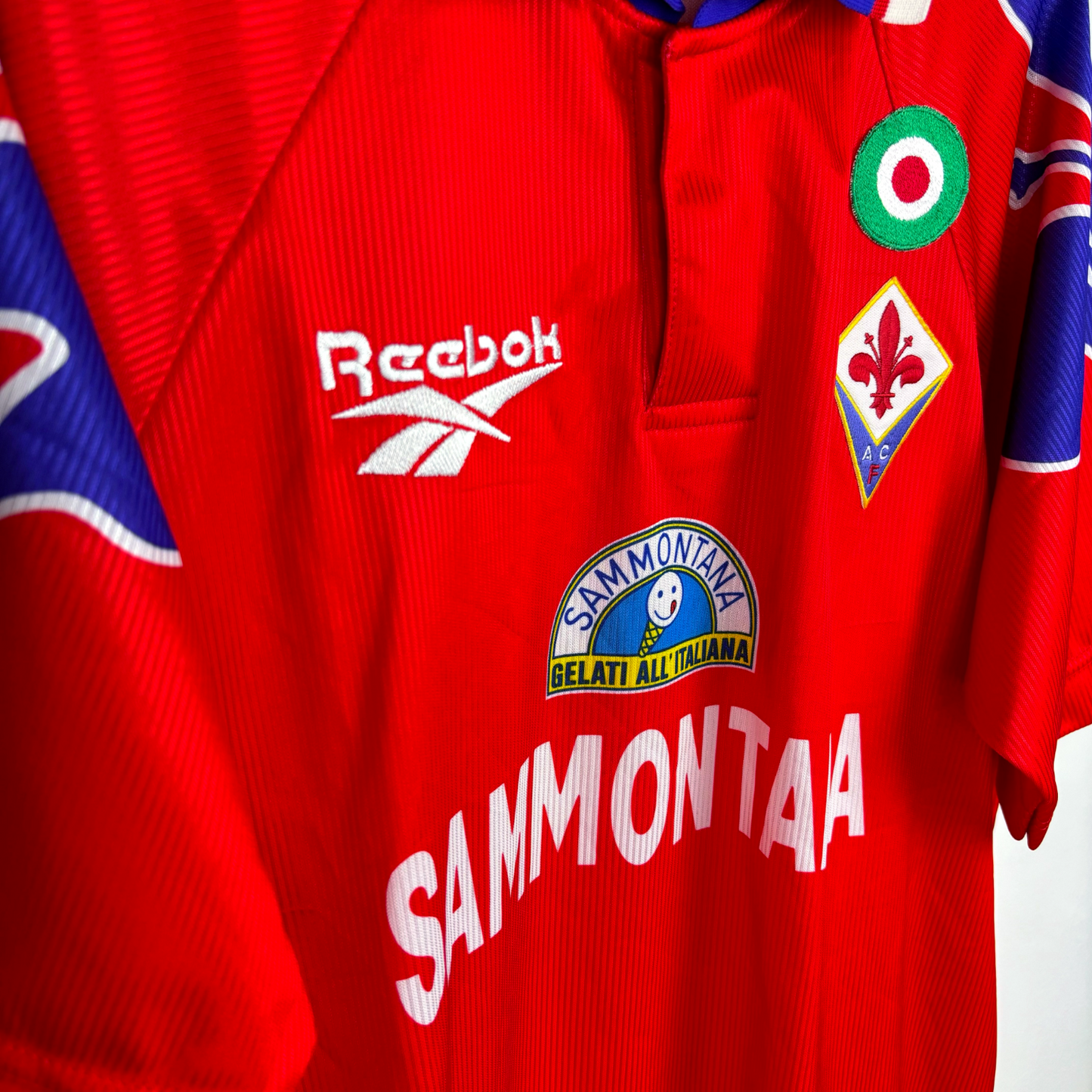 Fiorentina 1995/1996/1997 Third Football Shirt Reebok Maglia Calcio